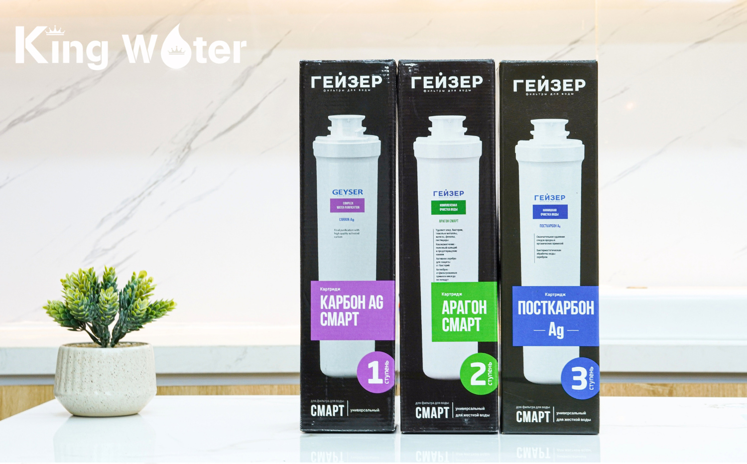 Lõi Lọc Tinh Geyser Aragon Ecolux (Nhập Nga) | Lõi Nano Số 02