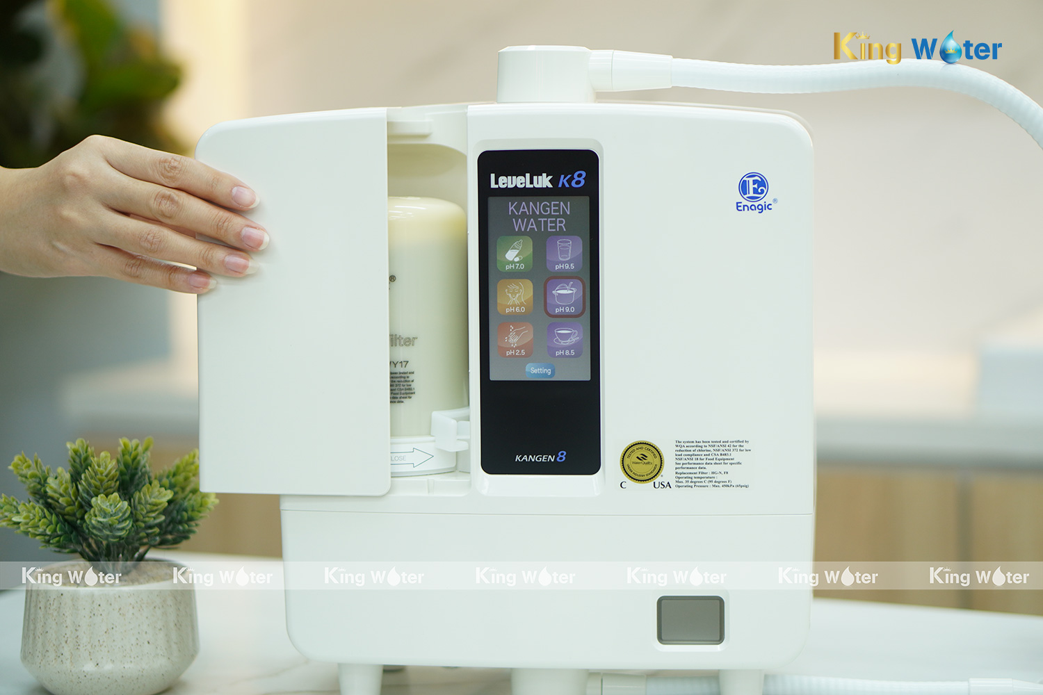 Máy Lọc Nước Ion Kiềm Kangen Leveluk K8 - Khuyến Mãi, Giá Tốt