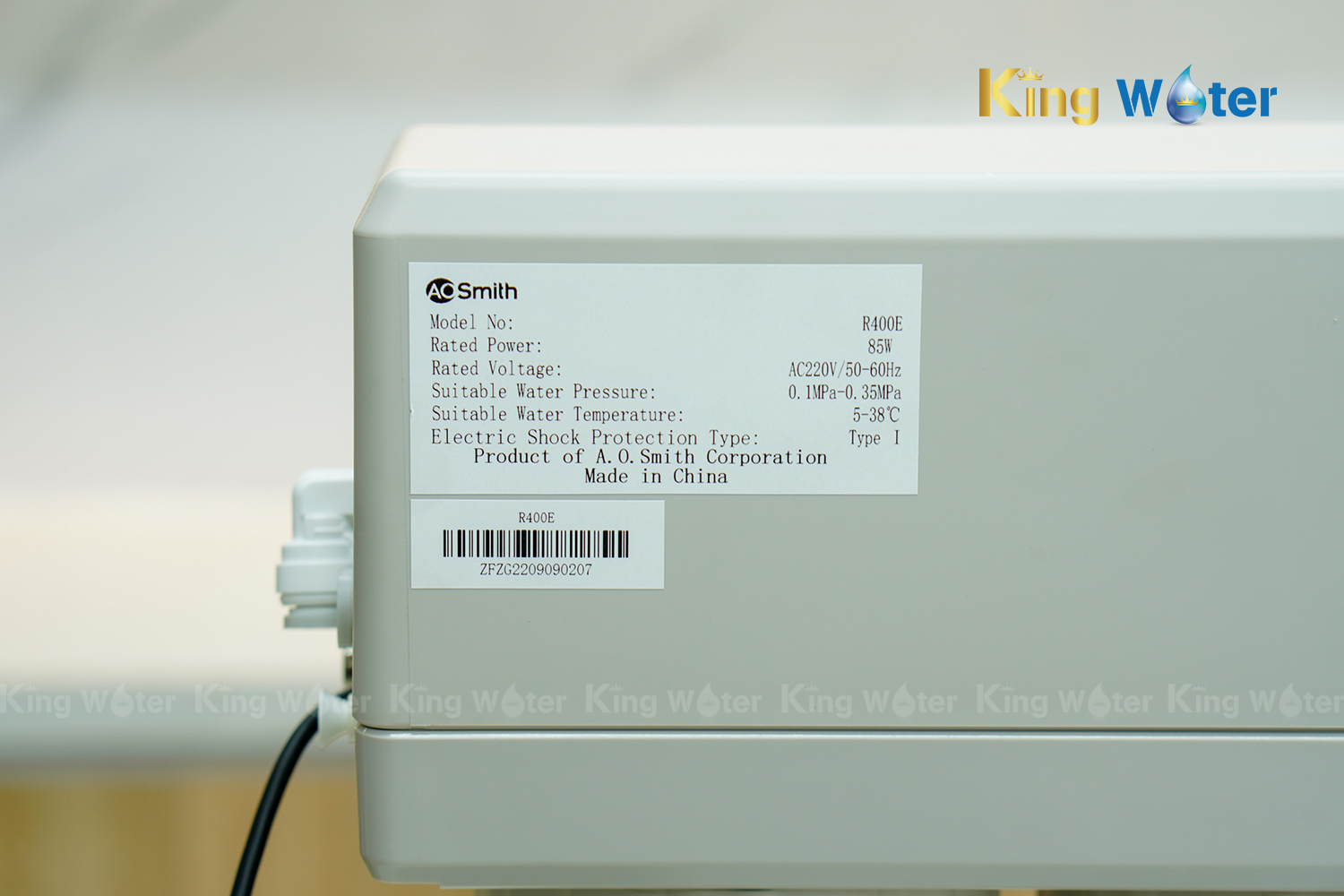 Máy Lọc Nước Ao Smith R400E | Âm Tủ 2 Lõi Lọc