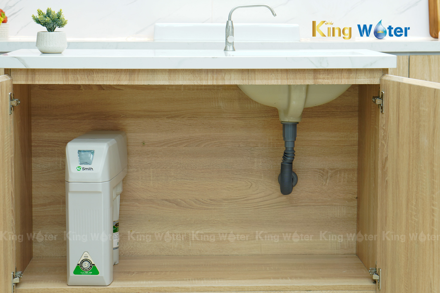 Máy Lọc Nước Ao Smith R400E | Âm Tủ 2 Lõi Lọc