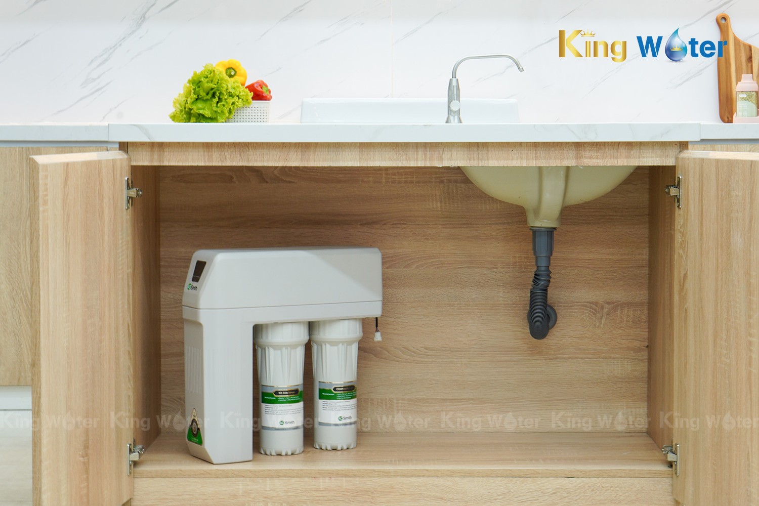 Máy Lọc Nước Ao Smith R400E | Âm Tủ 2 Lõi Lọc