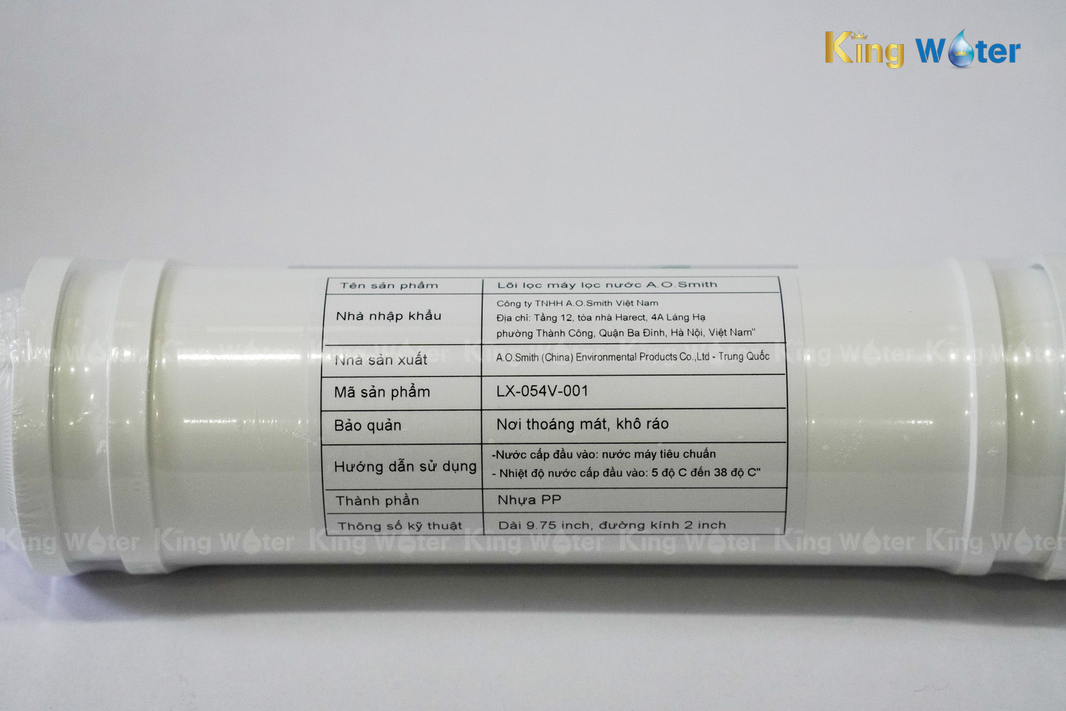 Lõi lọc nước AO Smith PP 1 | LX-054V-001