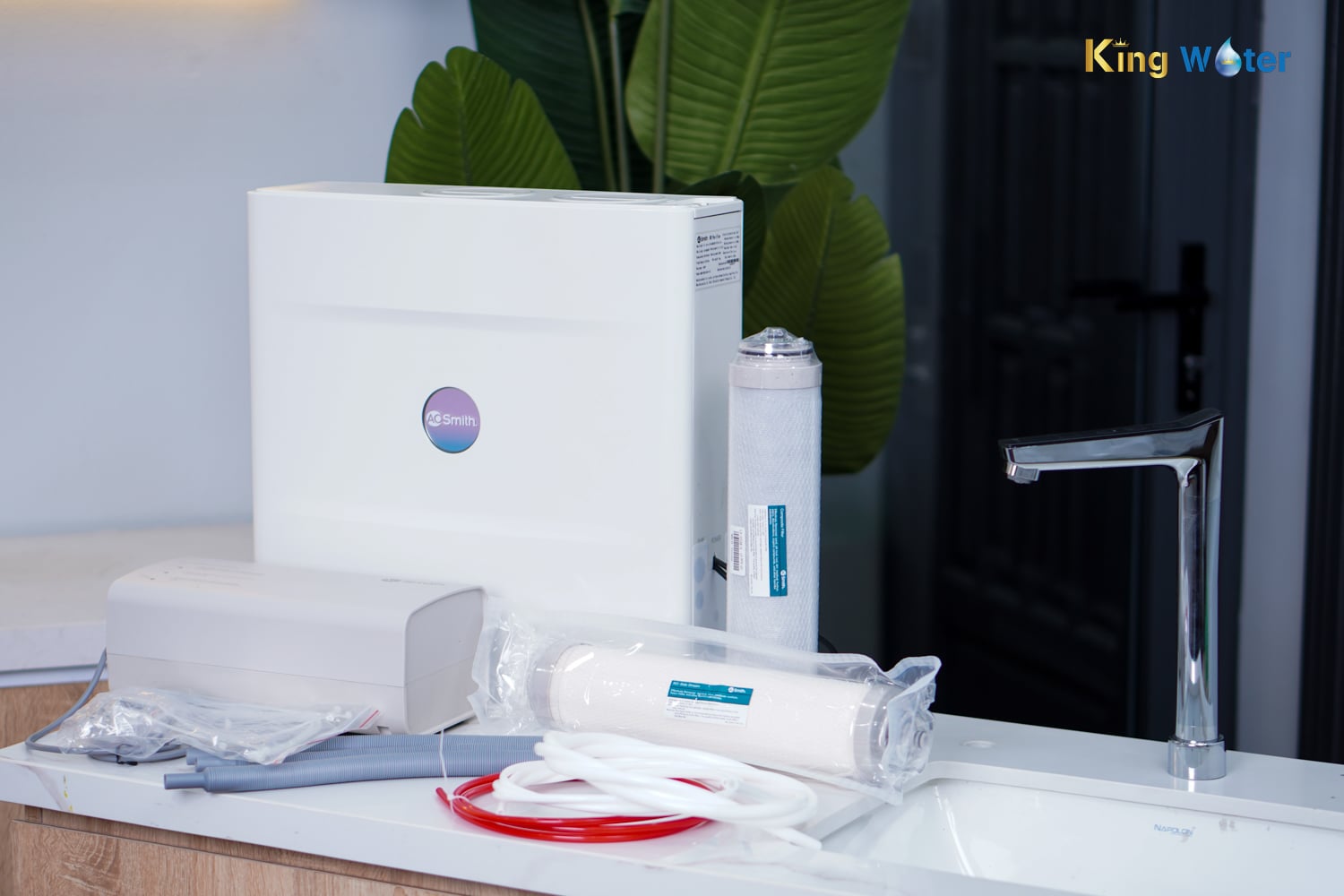 Máy Lọc Nước Nóng Nguội AO Smith LUX-AOU800HOT | Âm Tủ