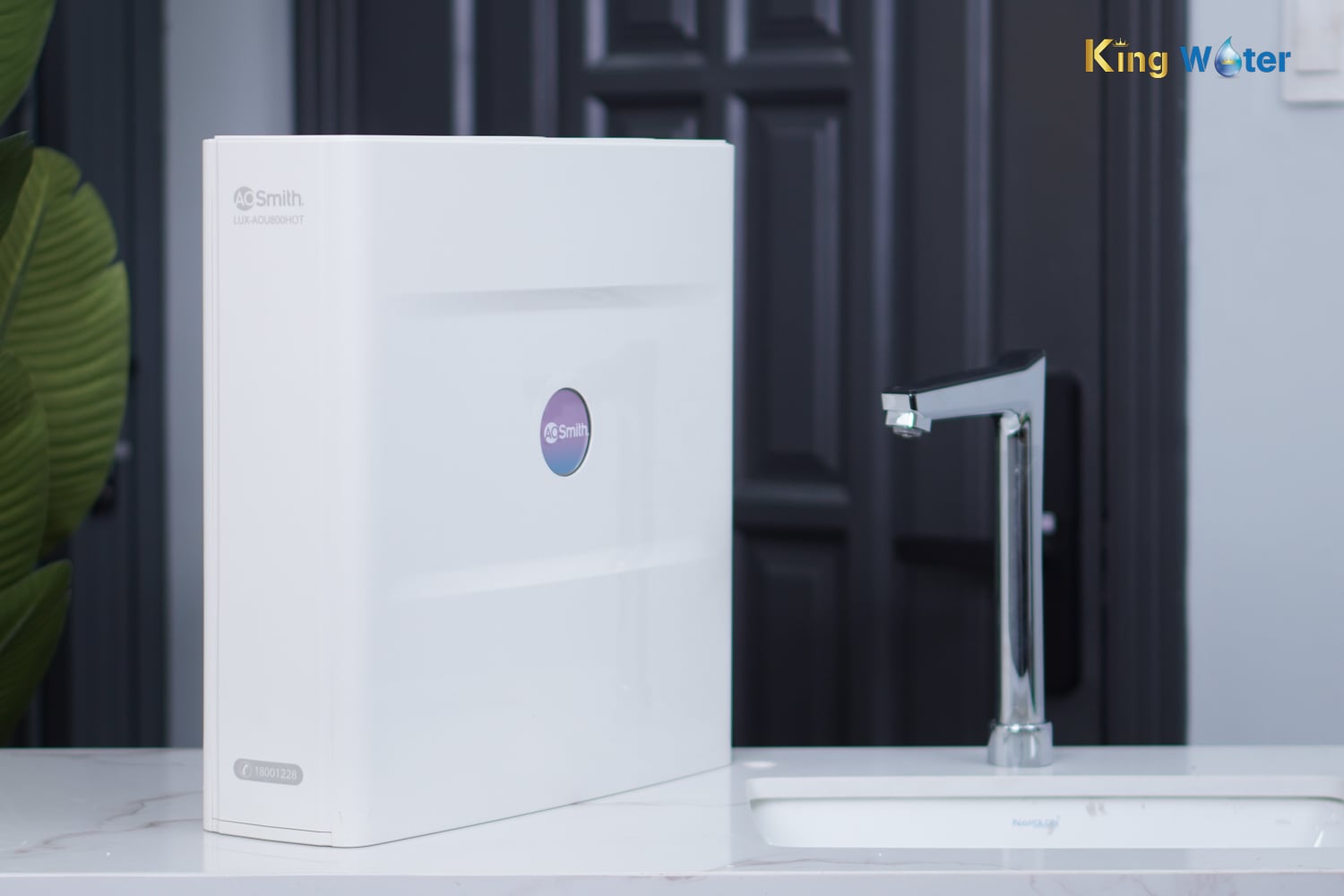 Máy Lọc Nước Nóng Nguội AO Smith LUX-AOU800HOT | Âm Tủ