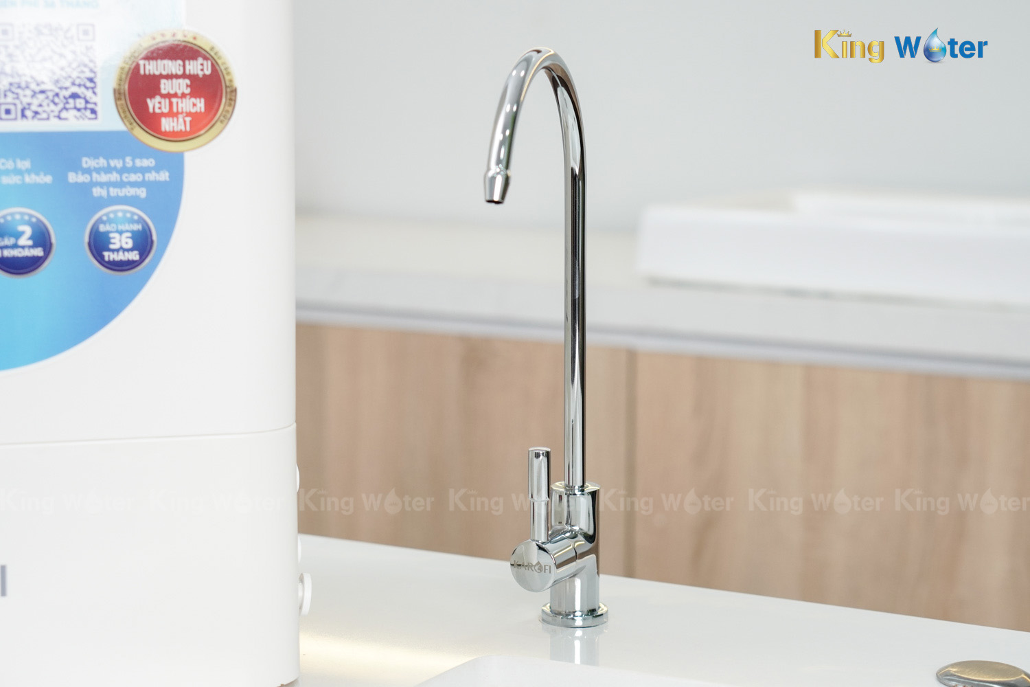 Máy Lọc Nước RO Karofi KAQ-U65 | Để Gầm 10 Lõi