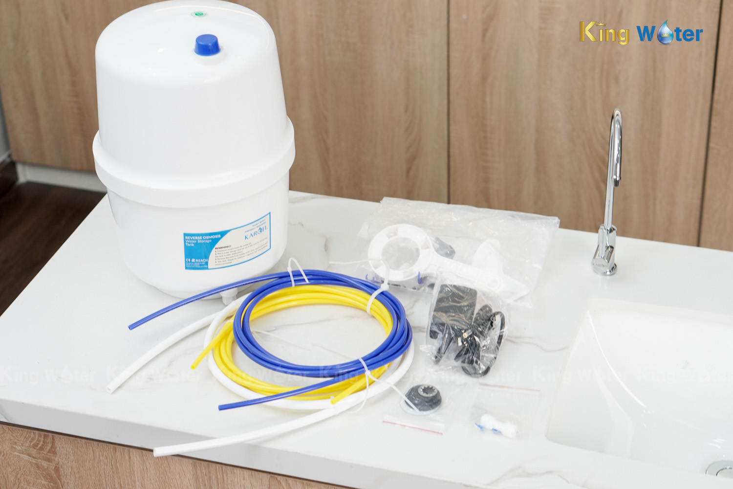 Máy Lọc Nước RO Karofi KAQ-U65 | Để Gầm 10 Lõi