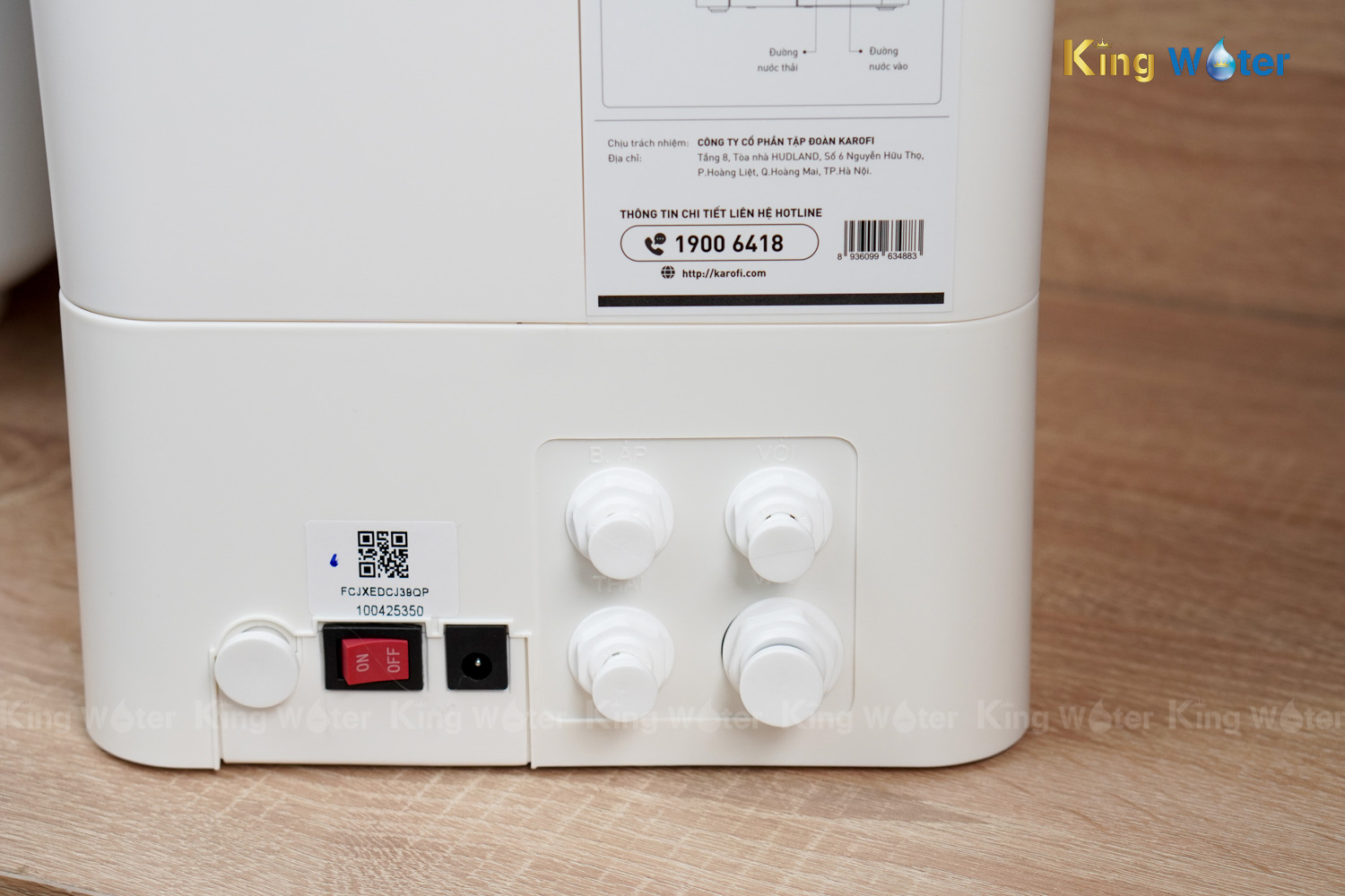 Máy Lọc Nước RO Karofi KAQ-U65 | Để Gầm 10 Lõi