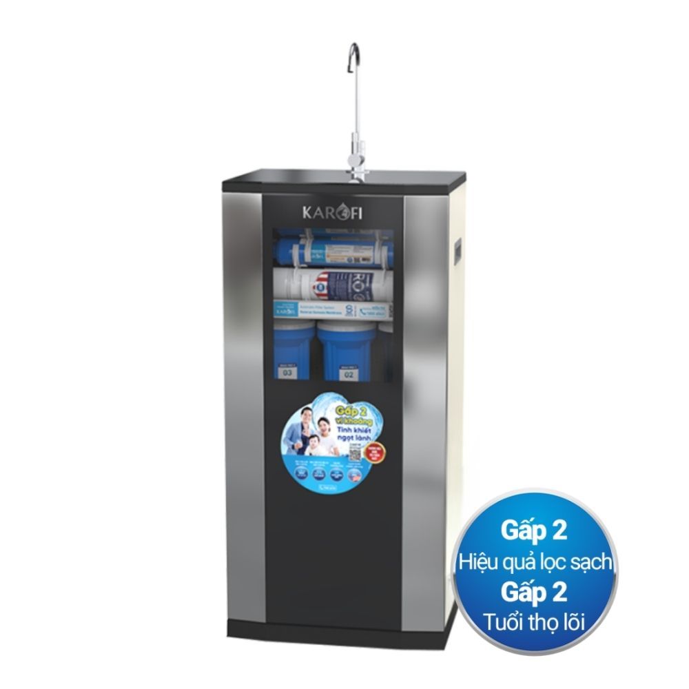 Máy Lọc Nước RO Karofi ERO80 Pro | Tủ Đứng 10 Lõi