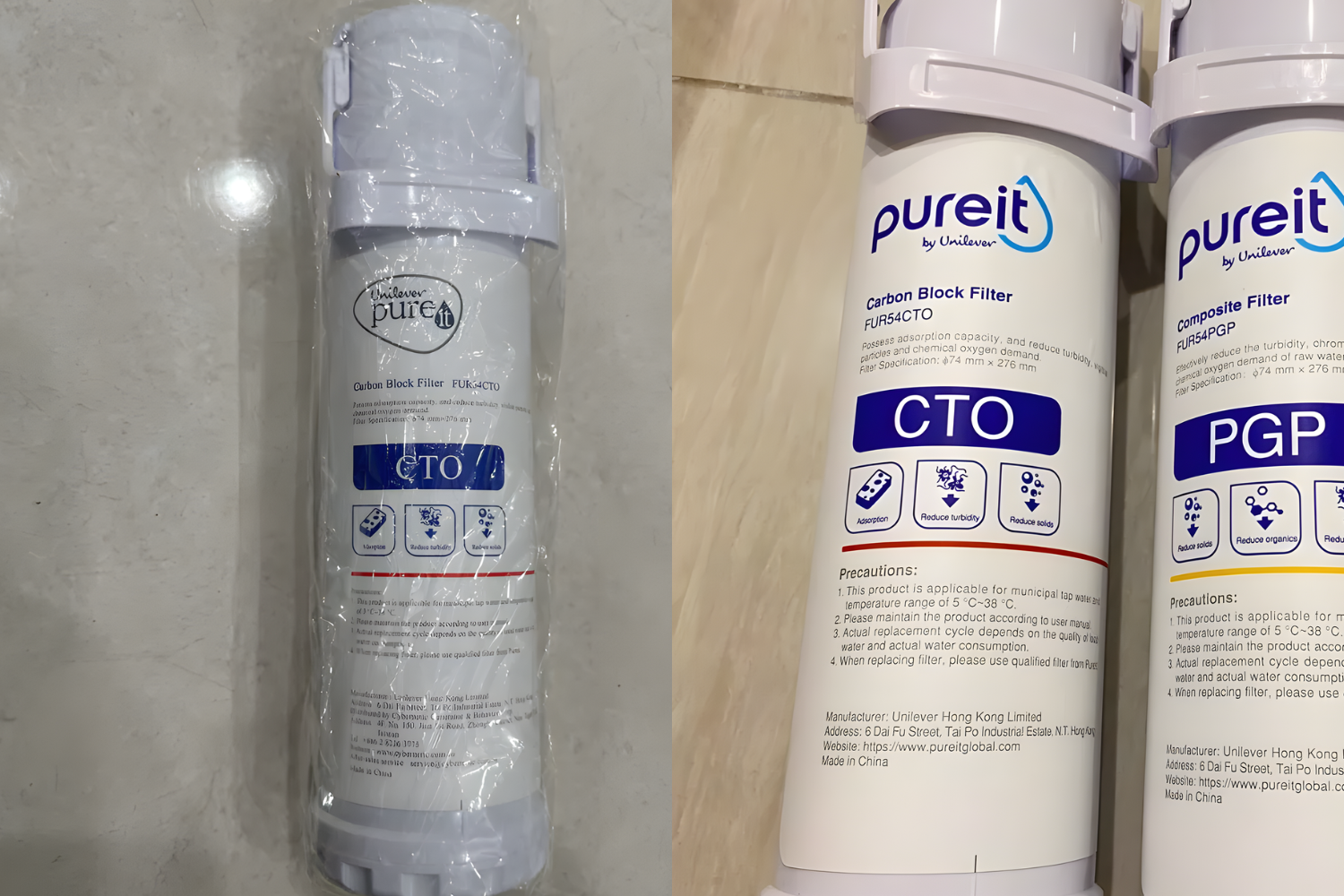Lõi Lọc CTO | Dùng Cho Máy Pureit Unilever Delica UR5440/UR5640