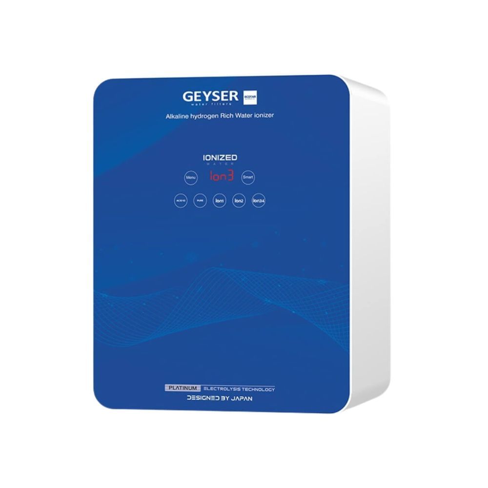 Máy Lọc Nước Nano Ion Kiềm Giàu Hydro Geyser Ecotar 9 Slim T