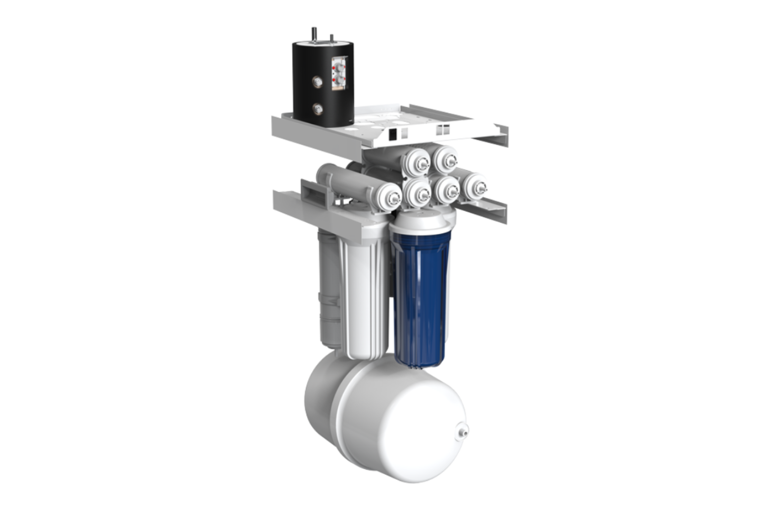 Máy Lọc Nước RO Nóng Nguội Karofi Livotec 615 | Tủ Đứng 10 Lõi