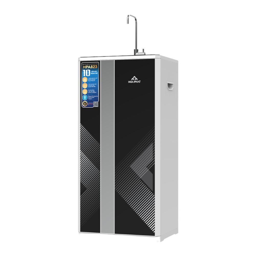 Máy Lọc Nước Mặn, Lợ RO Hòa Phát HPA823 | Tủ Đứng 10 Lõi