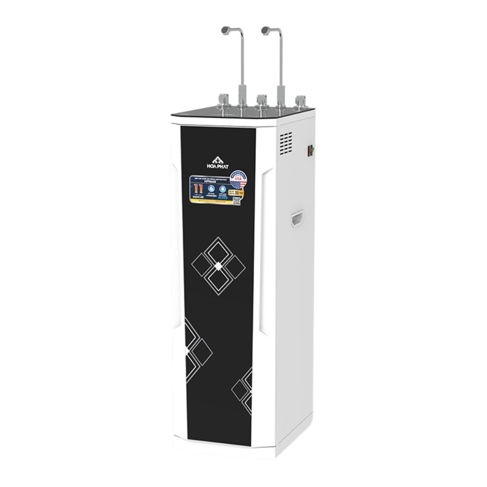 Máy Lọc Nước RO Nóng Nguội Lạnh Hydrogen Hòa Phát HPN668 | Tủ Đứng 11 Lõi