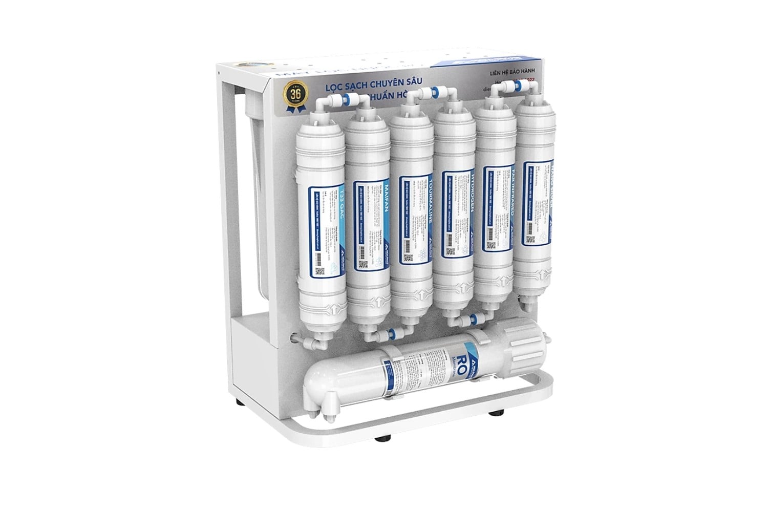 Máy Lọc Nước RO Hydrogen Hòa Phát HPU456 | Để Gầm 10 Lõi