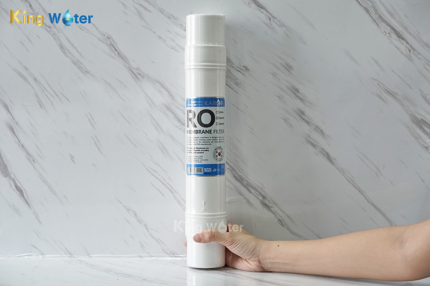 Lõi Lọc R.O Karofi 100GPD | Nhập Khẩu Hàn Quốc