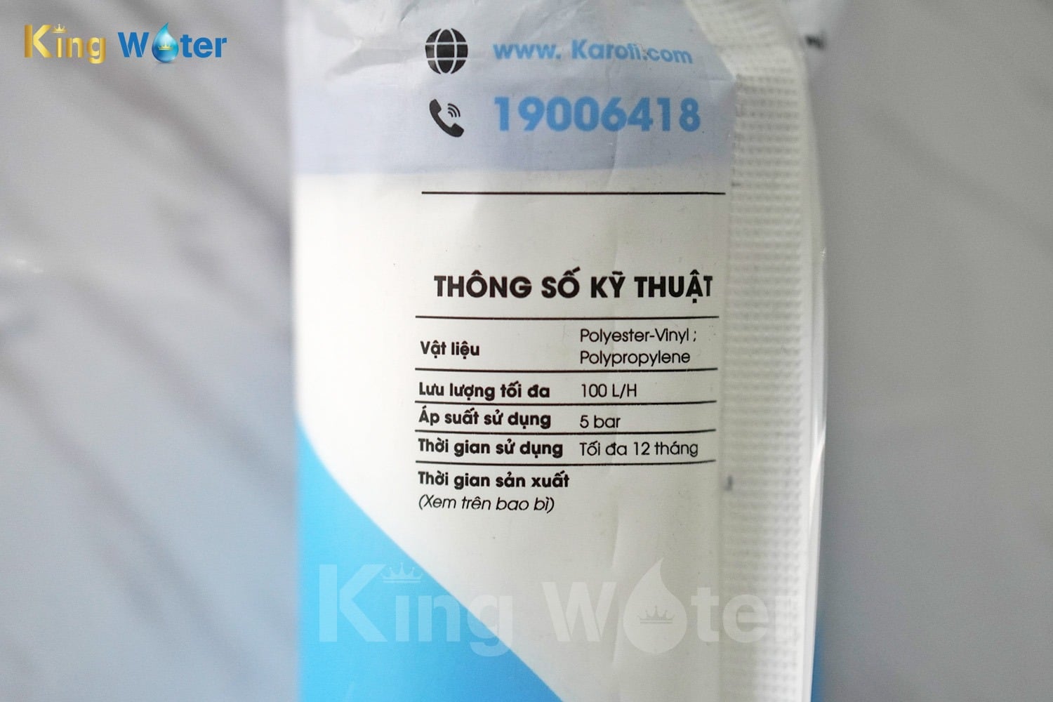 Lõi Lọc Thô Karofi Smax Pro 1 | Vi Lọc PP5