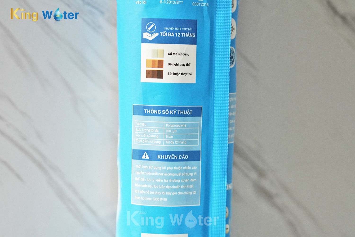 Lõi Lọc Thô Số 1 Karofi Smax Duo 1 | Vi Lọc PP5