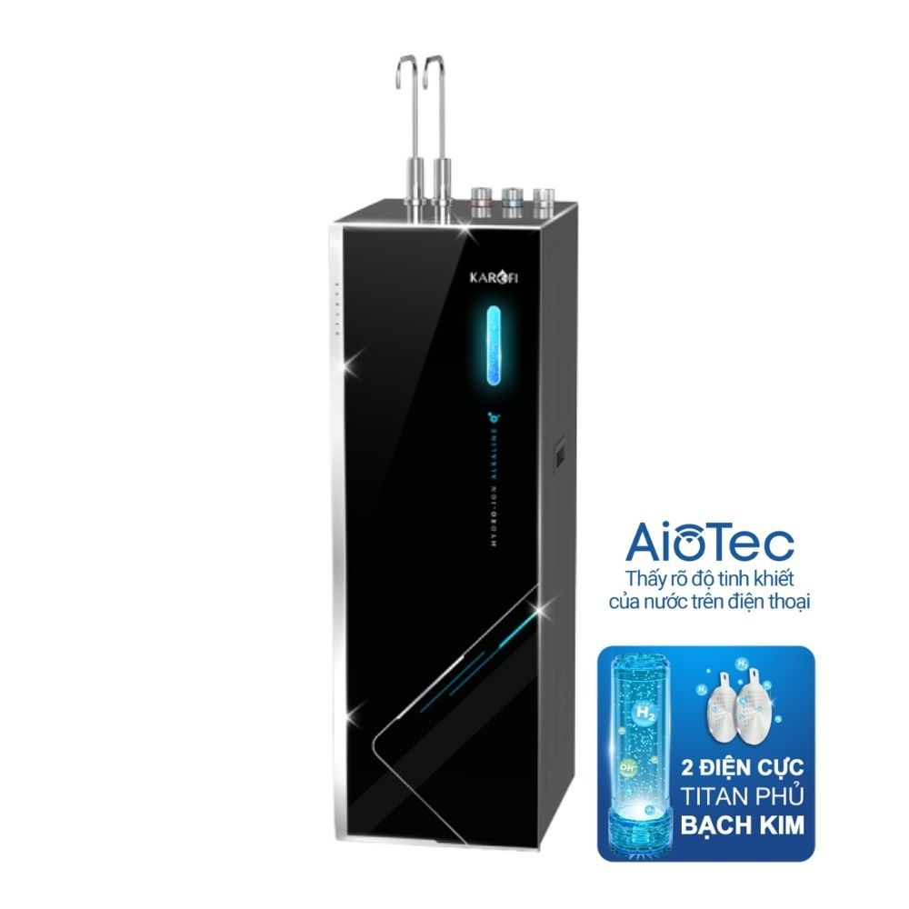 Máy Lọc Nước Nóng Lạnh Hydro-ion Kiềm Karofi KAE-S85 | Cây Đứng 12 Lõi
