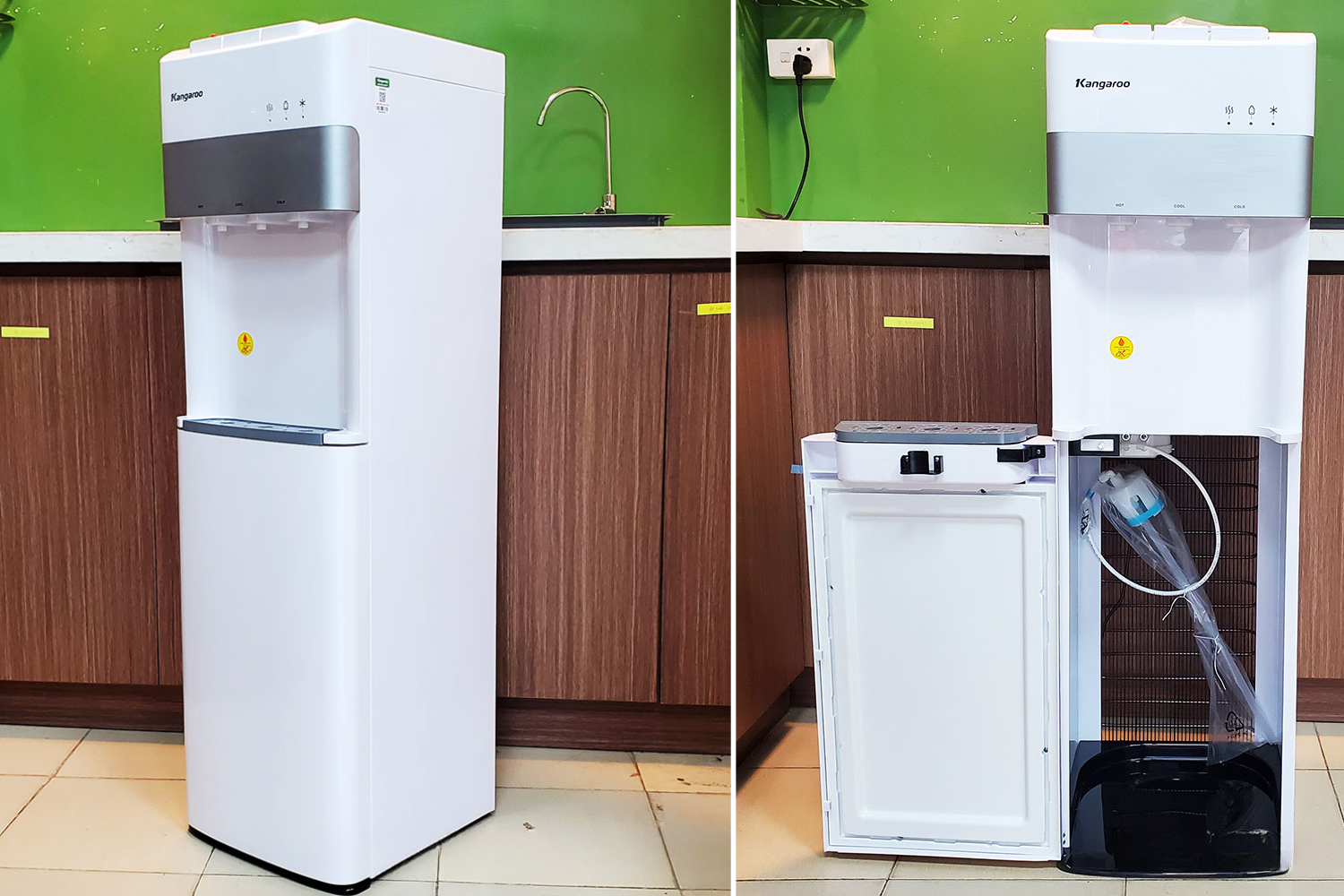 Cây Nước Nóng Lạnh Kangaroo KG56A3  | Hút Bình 20 Lít