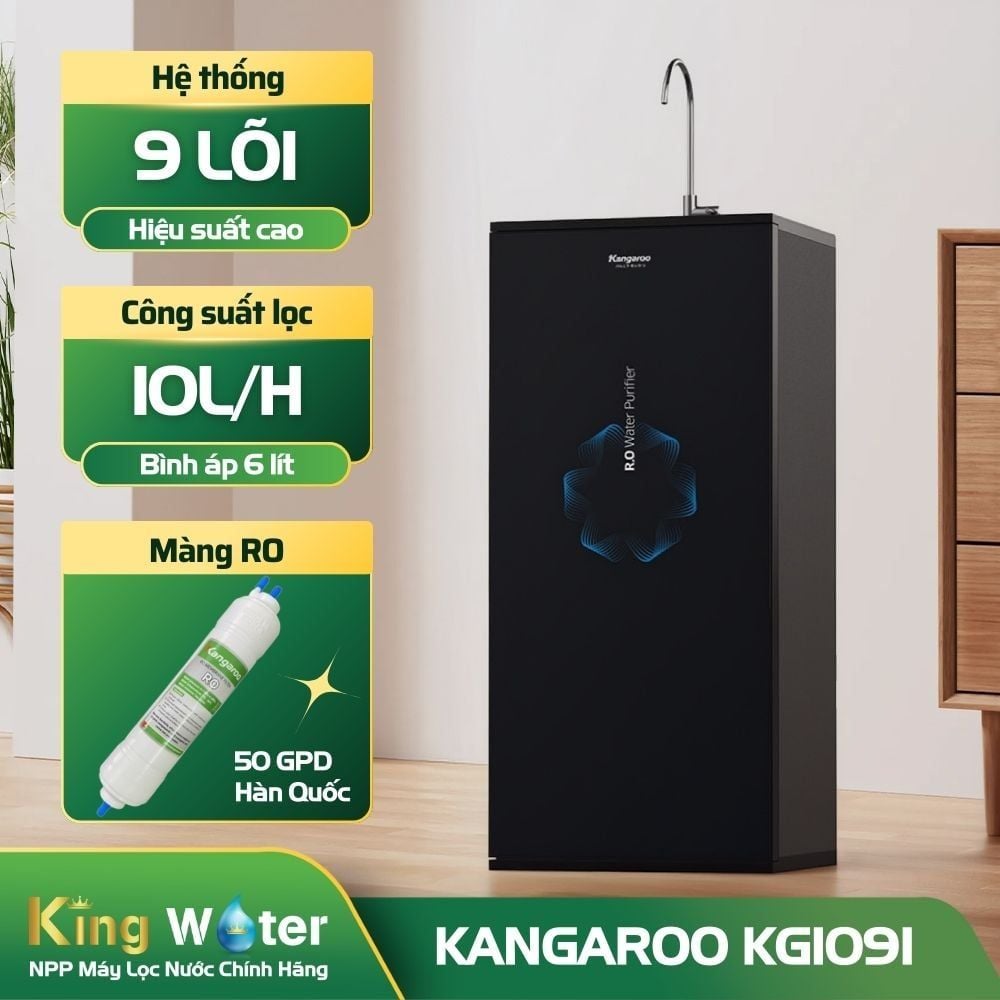 Máy Lọc Nước RO Kangaroo Infinity KG109I | 9 lõi