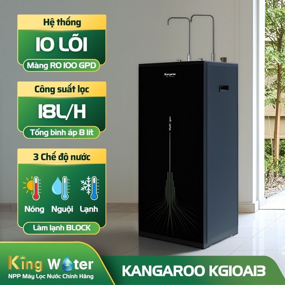 Máy Lọc Nước RO Hydrogen Kangaroo KG10A13 | Nóng Nguội Lạnh