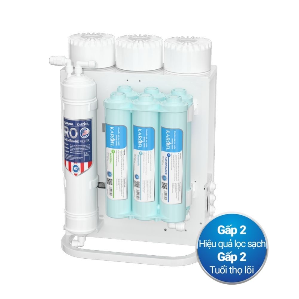 Máy lọc nước Karofi KAQ-U05G | Để gầm, 10 lõi