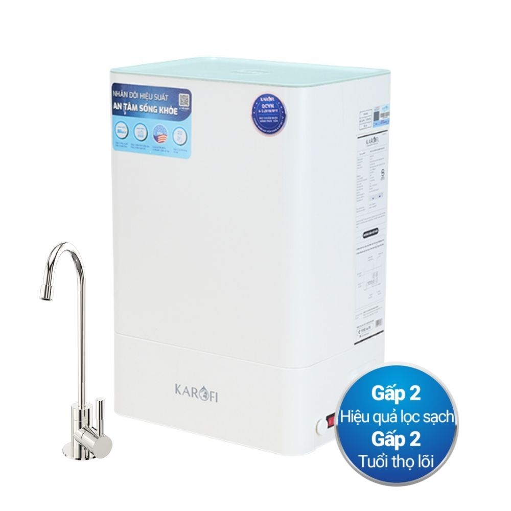 Máy Lọc Nước RO Karofi KAQ-U65 | Để Gầm 10 Lõi