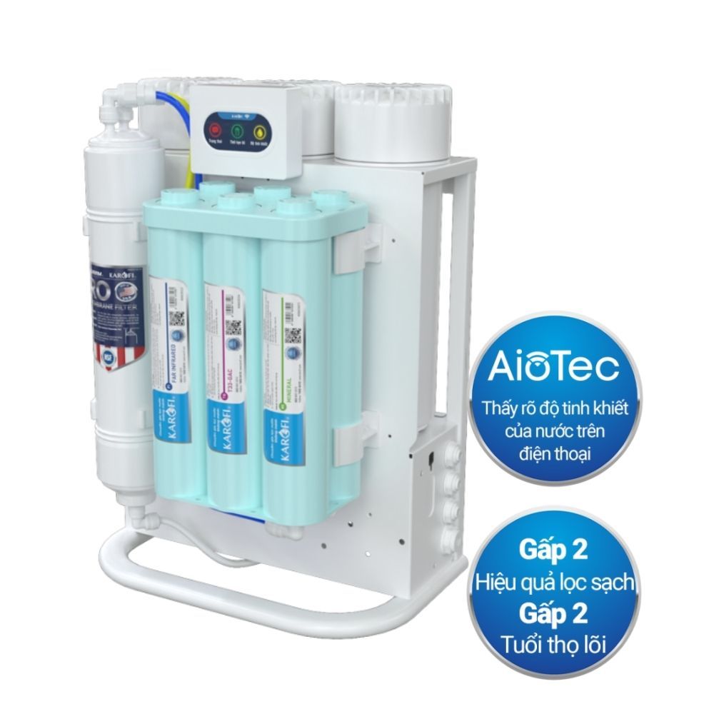 Máy lọc nước Karofi KAQ-U95 | Âm Tủ, 10 lõi