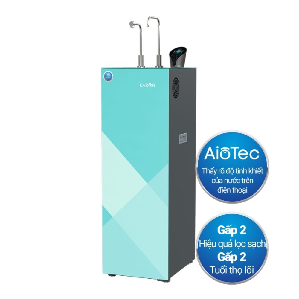 Máy Lọc Nước RO Nóng Lạnh Karofi KAD-N91 | Tủ Đứng 10 Lõi