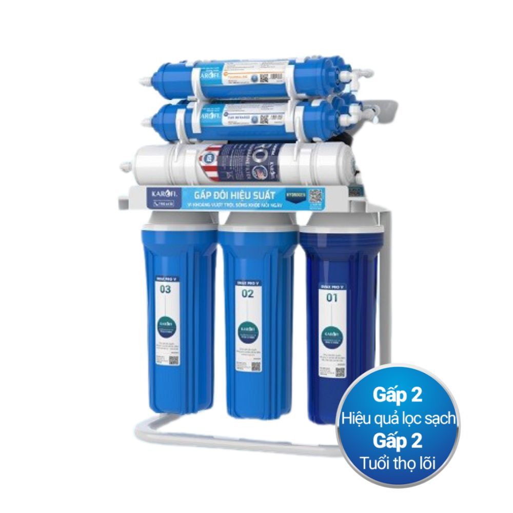 Máy Lọc Nước RO Karofi KHY-TN100 | Để Gầm 10 Lõi