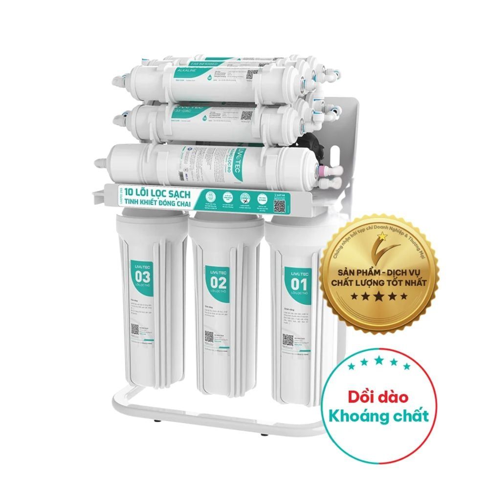 Máy Lọc Nước R.O Karofi Livotec 216S | Để Gầm 10 Lõi