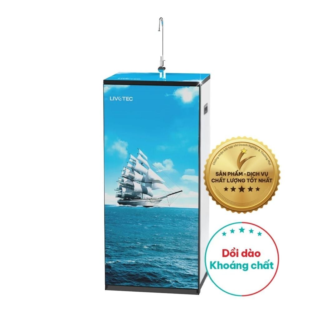 Máy Lọc Nước RO Karofi Livotec 506 | Tủ Đứng 10 Lõi