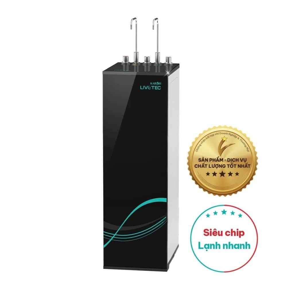Máy lọc nước nóng lạnh Karofi LIVOTEC 612 | 10 Lõi