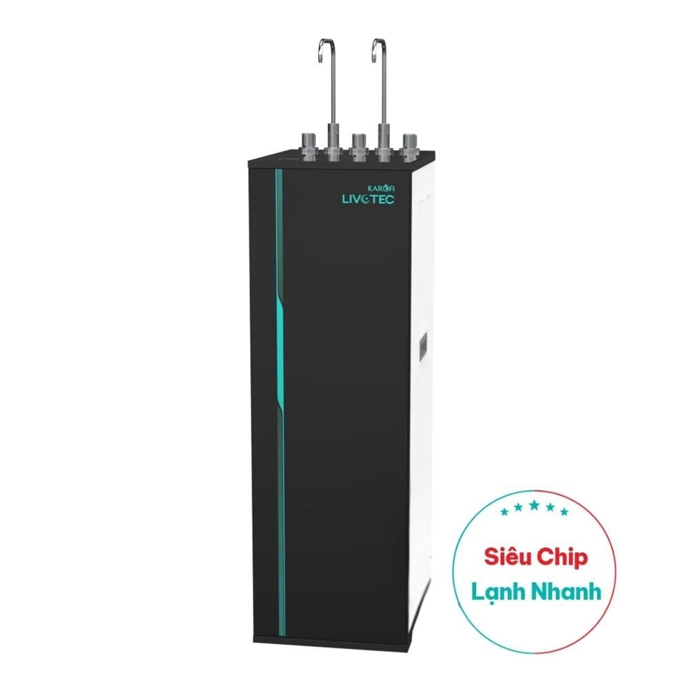 Máy Lọc Nước RO Nóng Lạnh Karofi Livotec 616 | Tủ Đứng 10 Lõi
