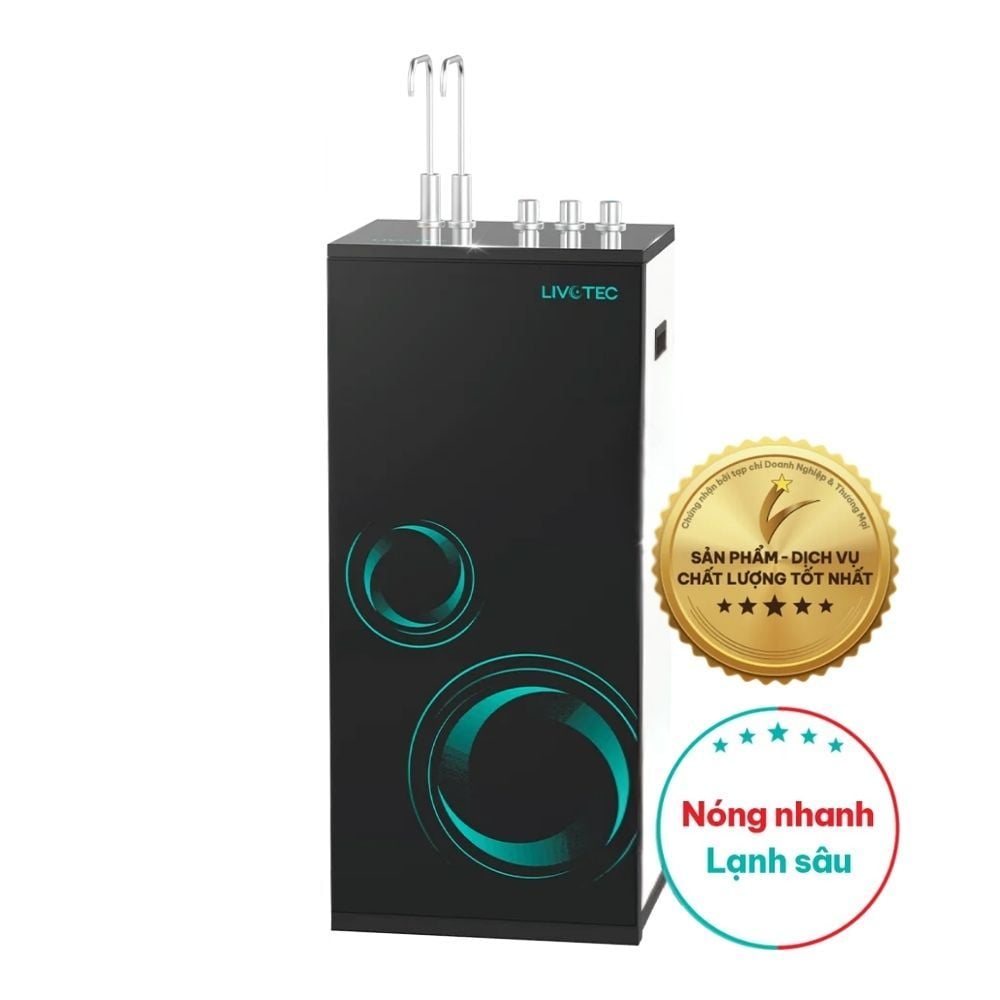 Máy Lọc Nước RO Nóng Lạnh Karofi Livotec 629 | Tủ Đứng 10 Lõi