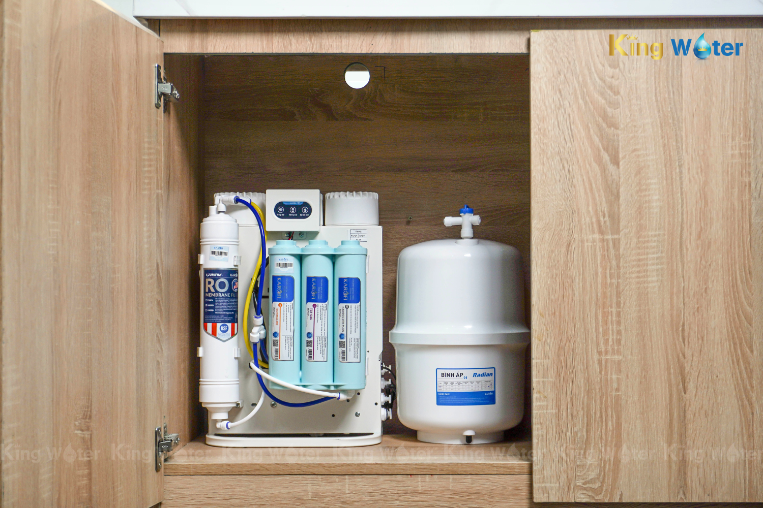 Máy lọc nước Karofi KAQ-U95 | Âm Tủ, 10 lõi