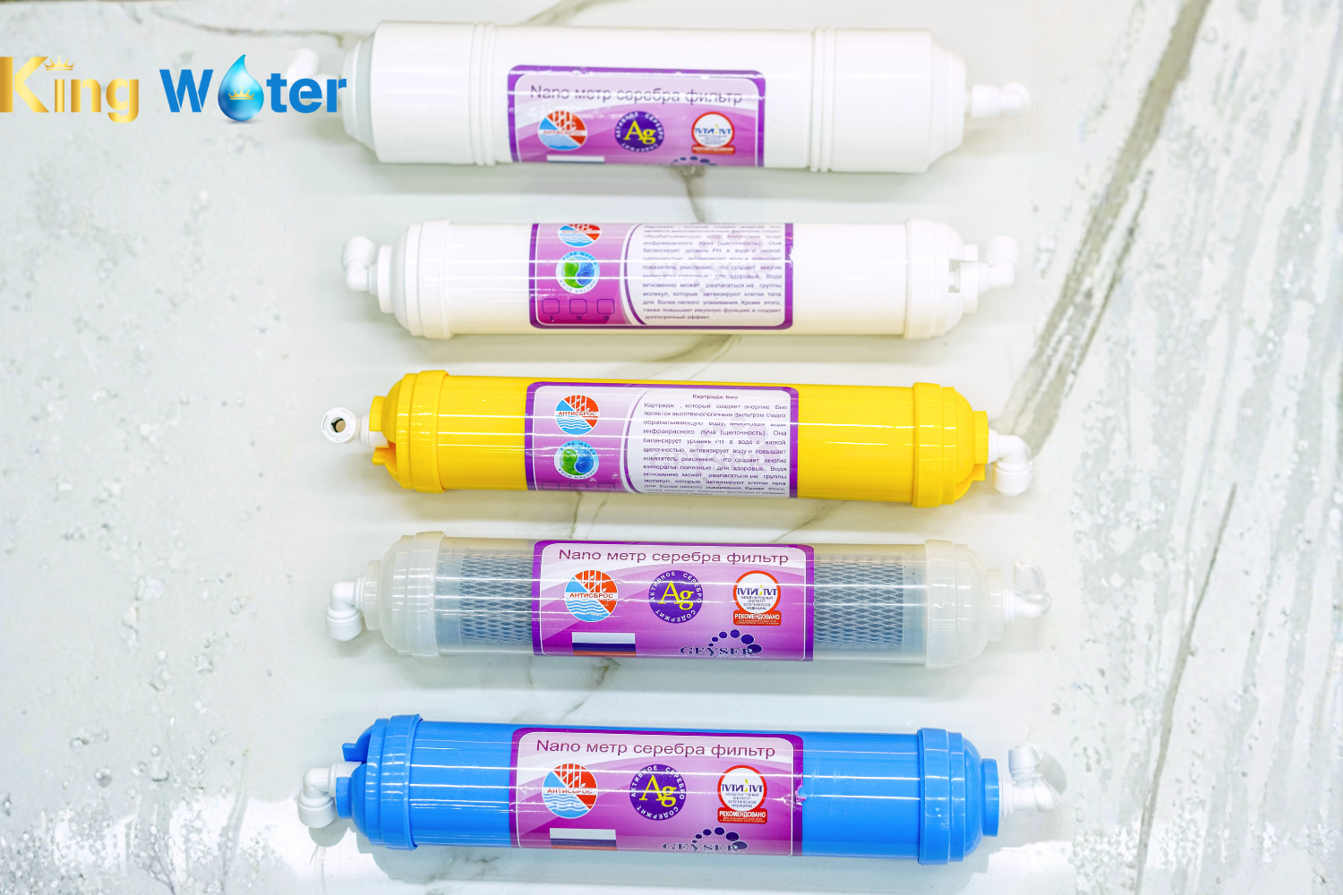 Máy Lọc Nước Nano Geyser TK8 (Liên Doanh) | Để Gầm 08 Lõi Không Điện