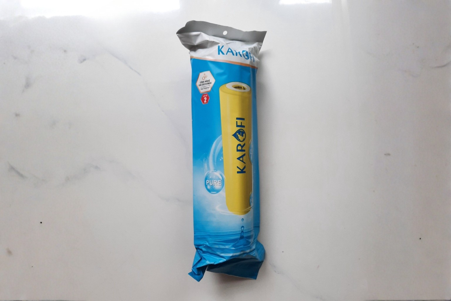 Lõi Lọc Thô Karofi Smax Duo 2 (Nước Cứng) | Ion Exchange