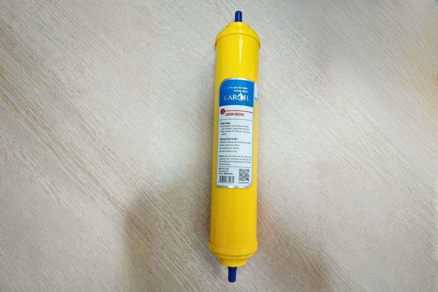 Lõi Lọc Thô Karofi Smax Duo 2 (Nước Cứng) | Ion Exchange