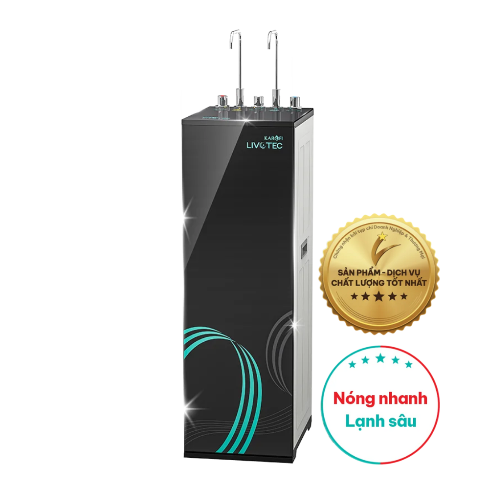 Máy Lọc Nước Nóng Lạnh Karofi Livotec 630 | Tủ Đứng 10 Lõi