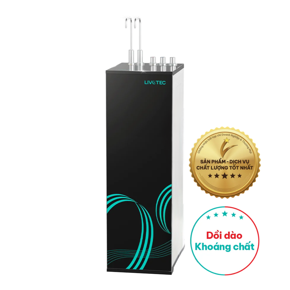 Máy Lọc Nước RO Nóng Lạnh Karofi Livotec 630S | Tủ Đứng 10 Lõi