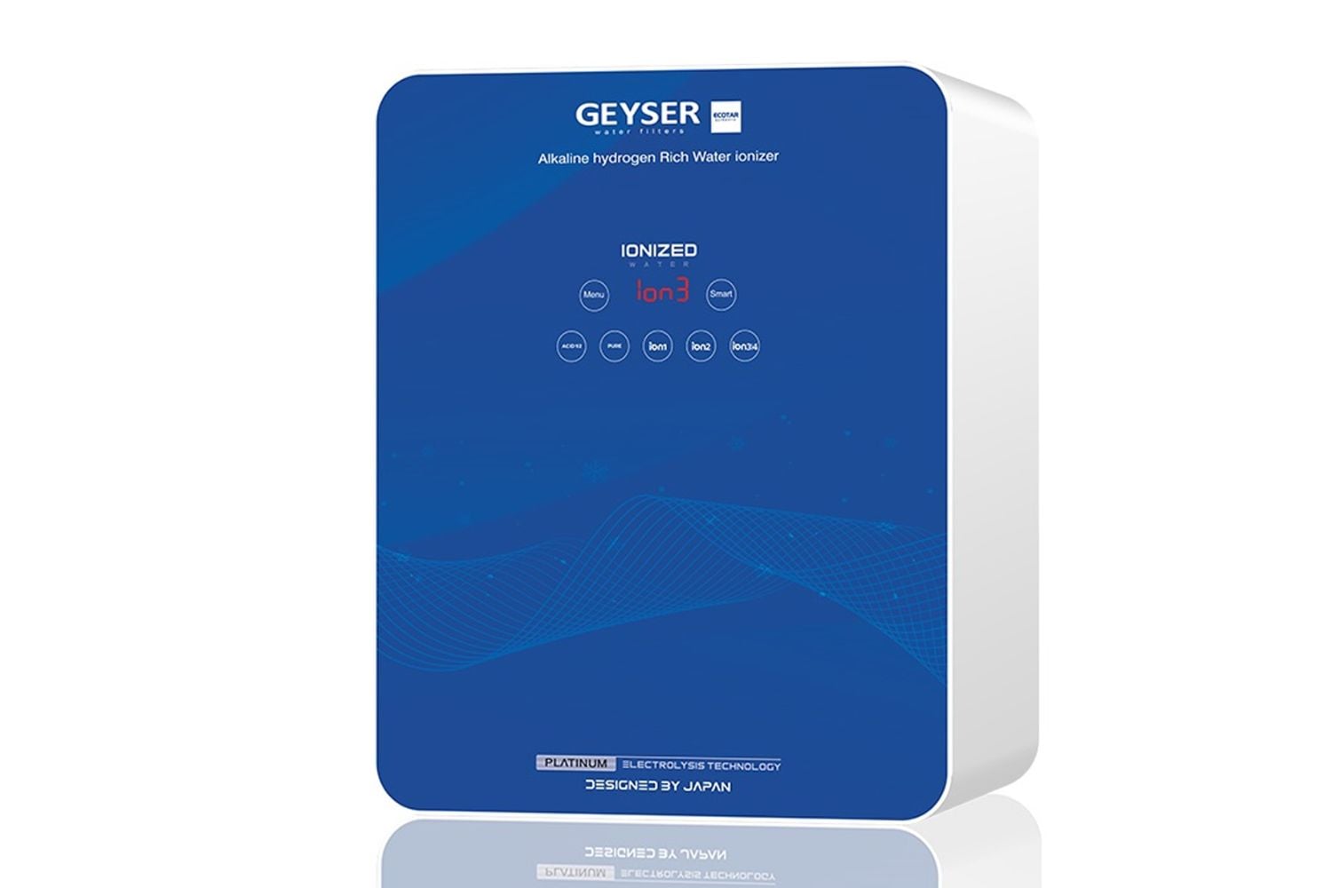 Máy Lọc Nước Nano Ion Kiềm Giàu Hydro Geyser Ecotar 9 Slim T