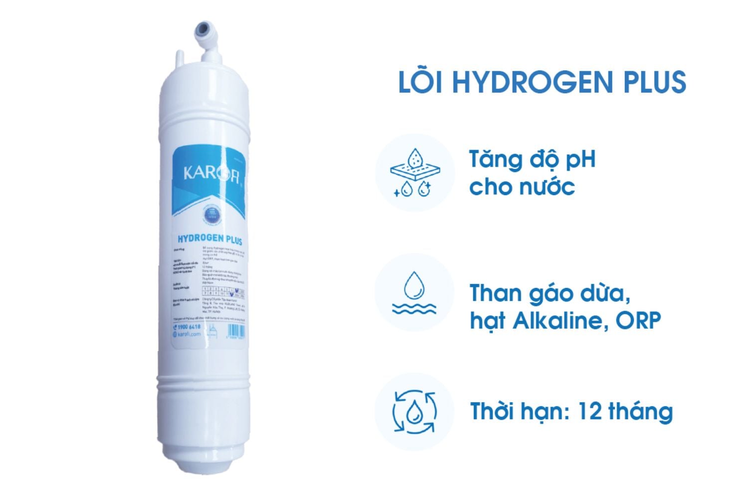 Lõi Chức Năng Karofi - Lõi Hydrogen Plus