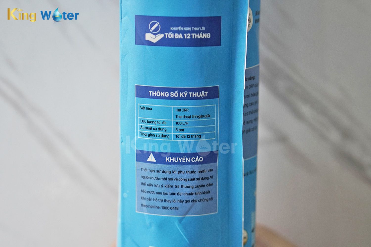 Lõi Chức Năng Karofi 6/7/8 - Lõi ORP Alkaline