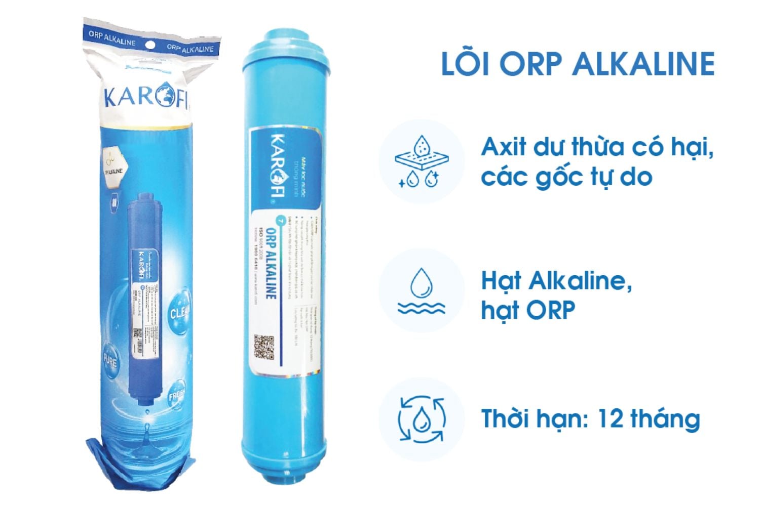 Lõi Chức Năng Karofi 6/7/8 - Lõi ORP Alkaline