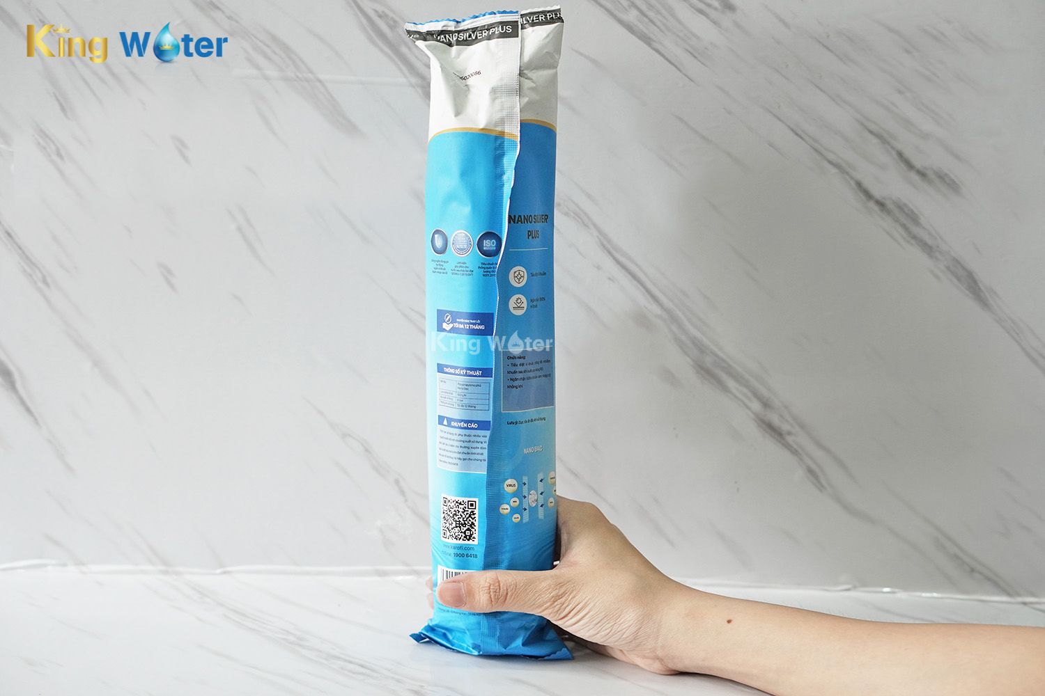 Lõi Chức Năng Karofi - Lõi Nano Silver Plus (Diệt Khuẩn)