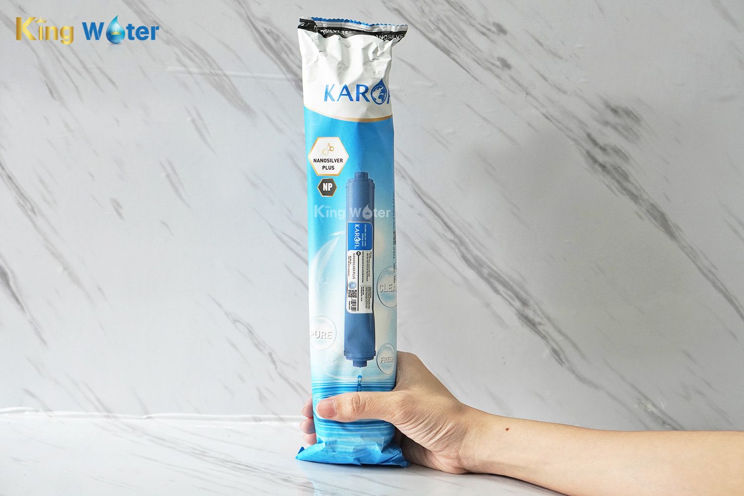 Lõi Chức Năng Karofi - Lõi Nano Silver Plus (Diệt Khuẩn)