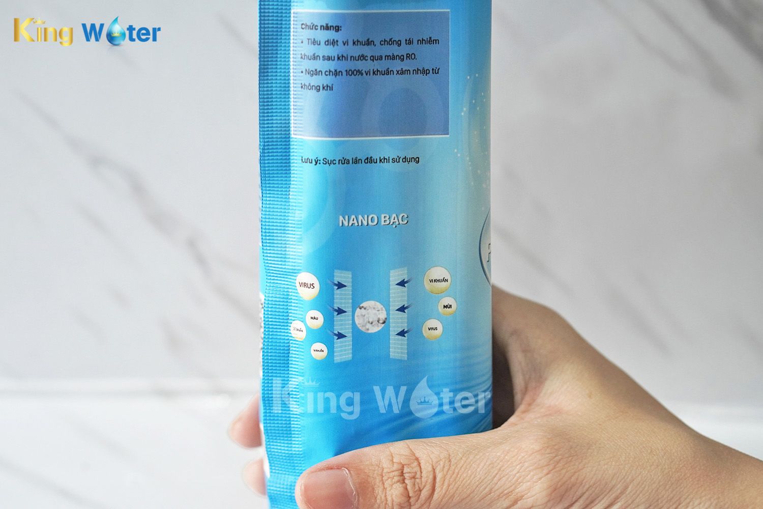 Lõi Chức Năng Karofi - Lõi Nano Silver Plus (Diệt Khuẩn)