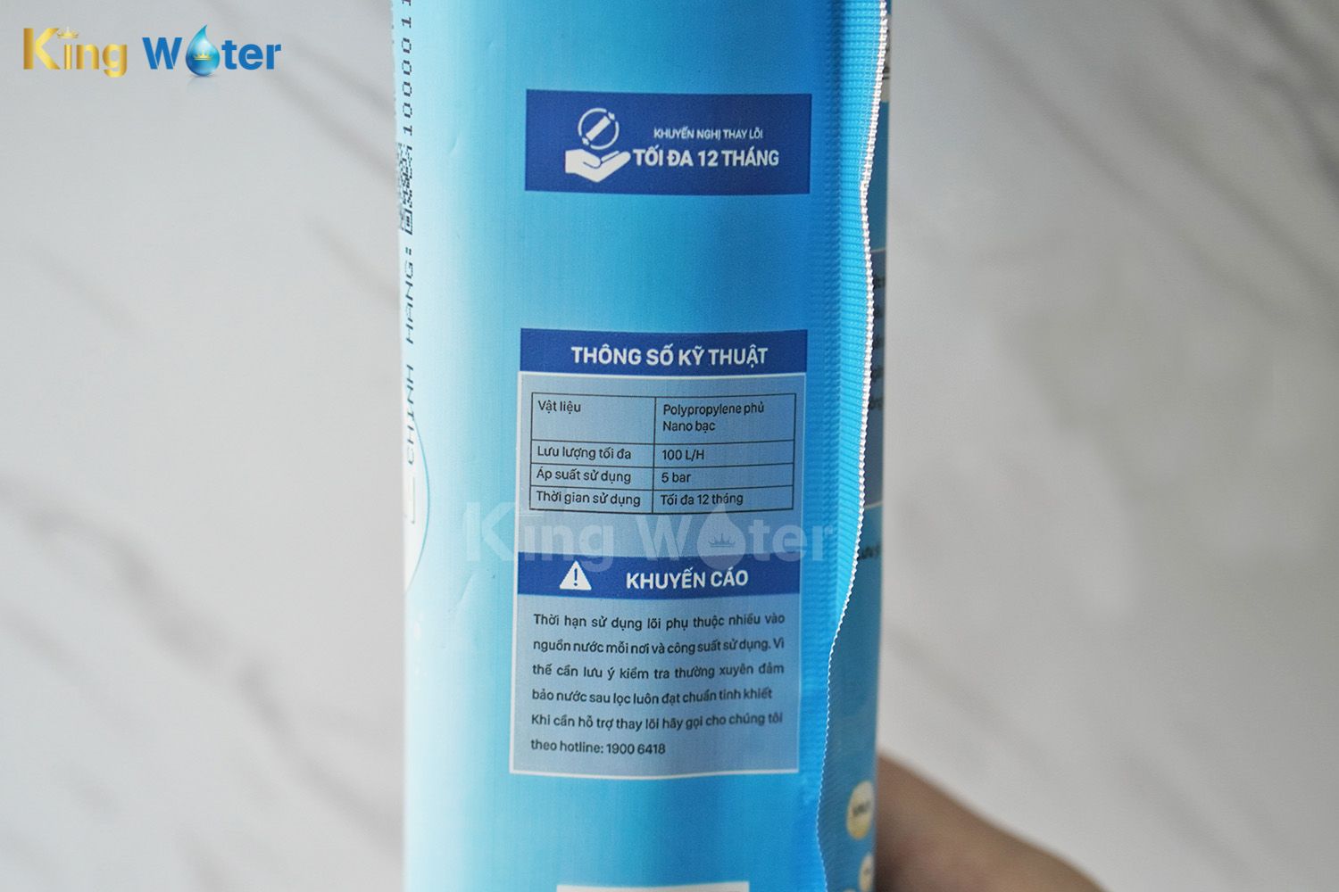 Lõi Chức Năng Karofi - Lõi Nano Silver Plus (Diệt Khuẩn)