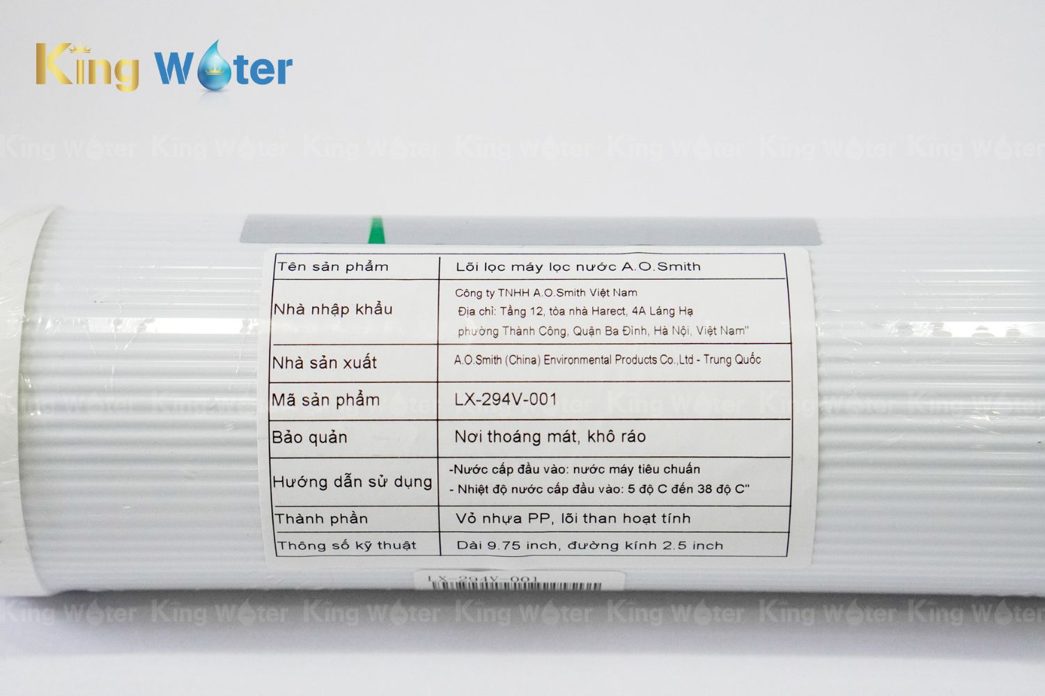 Combo 5 Lõi Lọc Nước AO Smith AR600-C-S-1